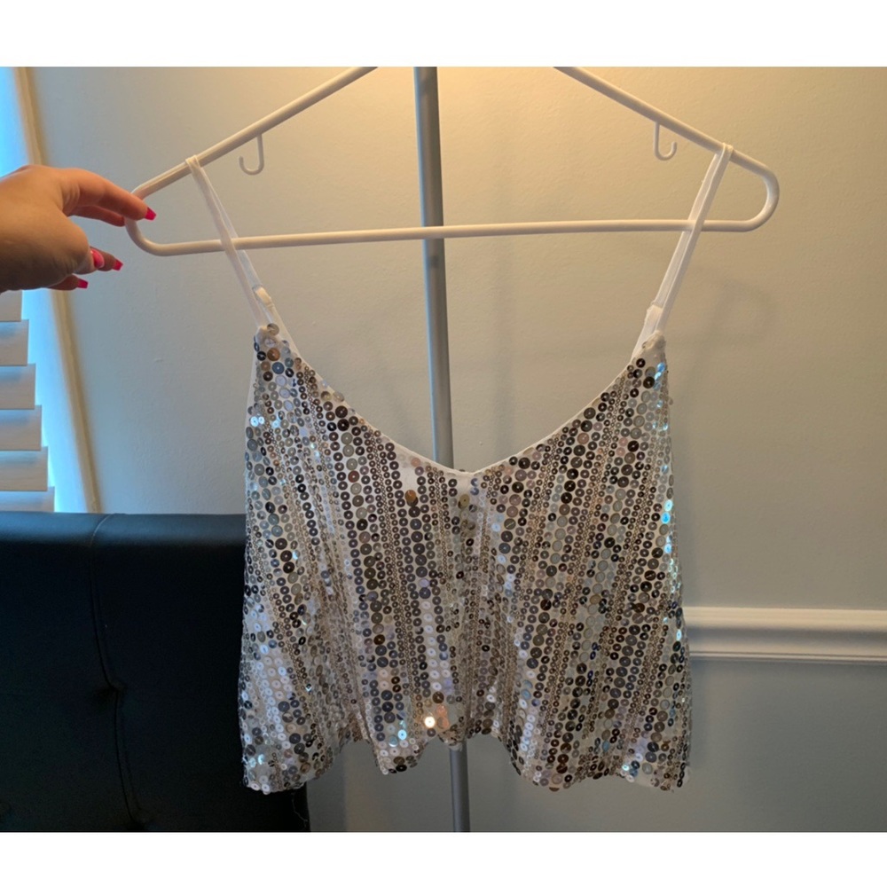 Sparkly tank top